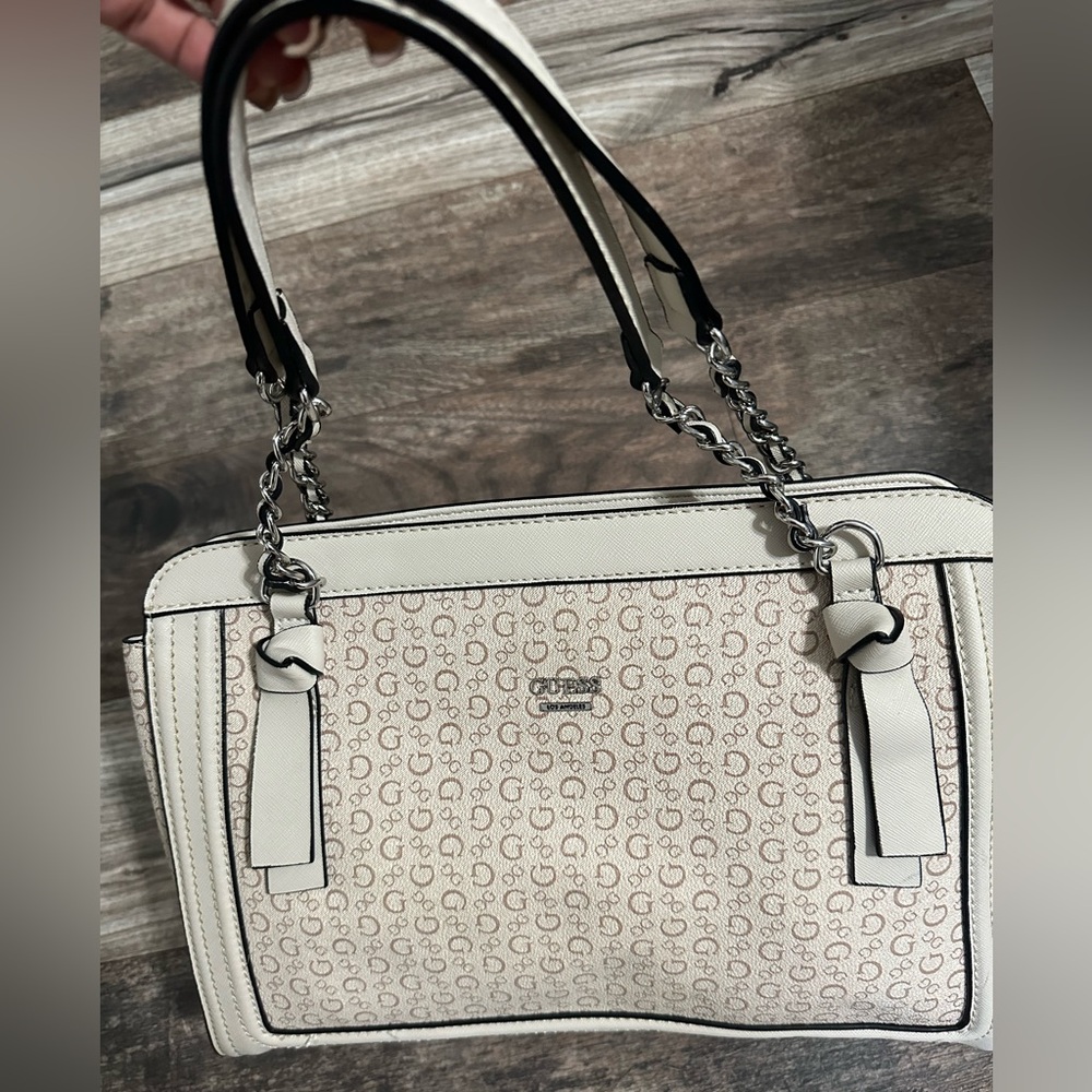 Guess Monogram Satchel – Brand New (No Tags)